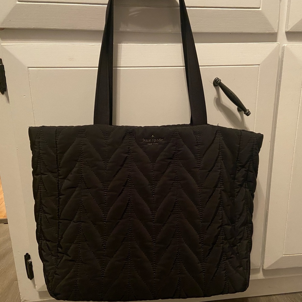 Kate spade quilted tote bag
